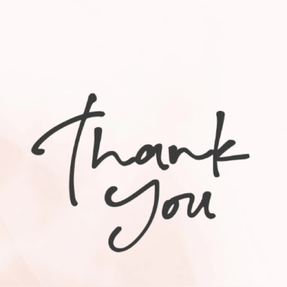 Thank you ✨🩷